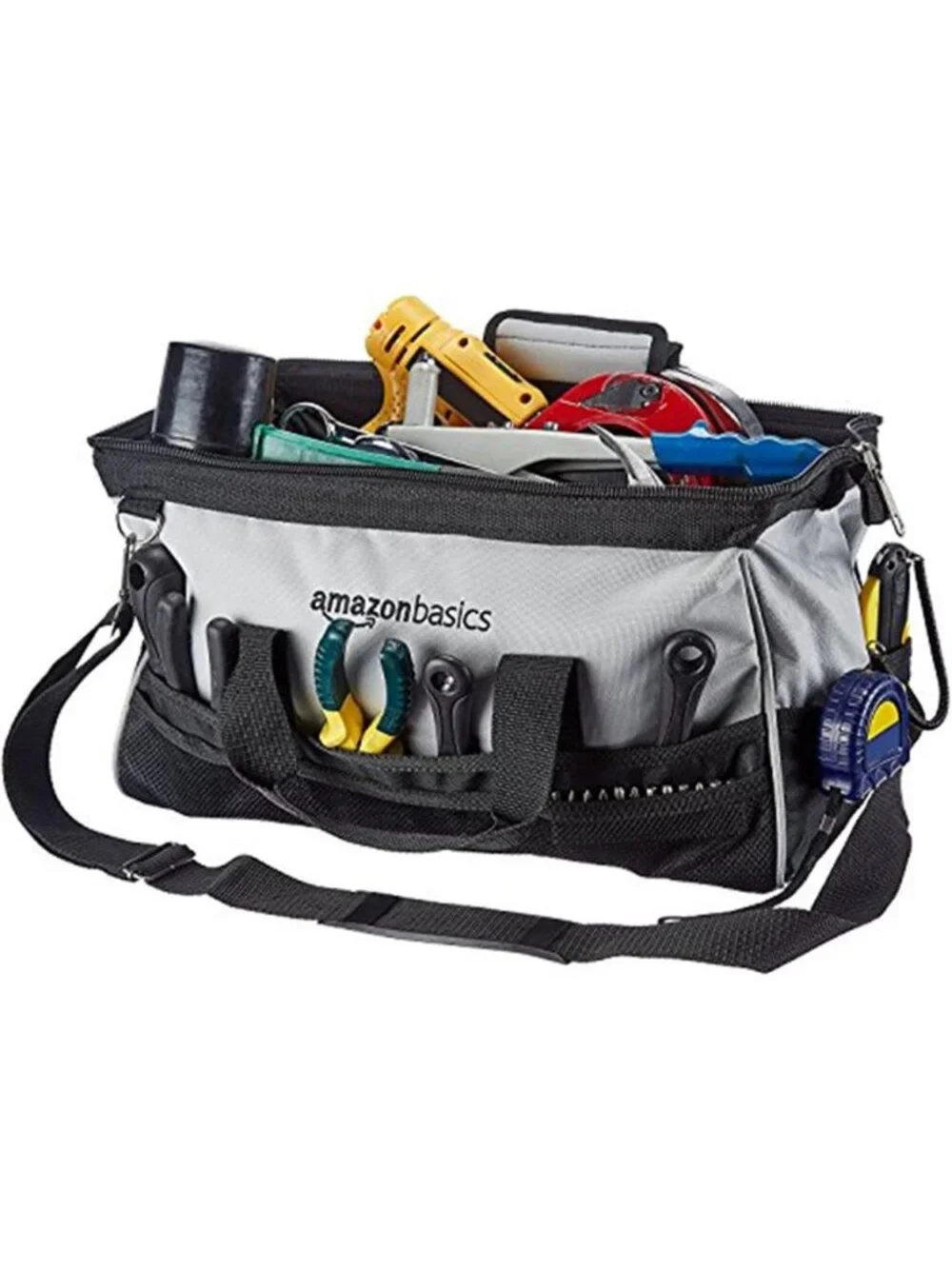 16 Inch Tool Bag Heavy Duty Tool Organizer Storage Tote With 26 Pockets Durable